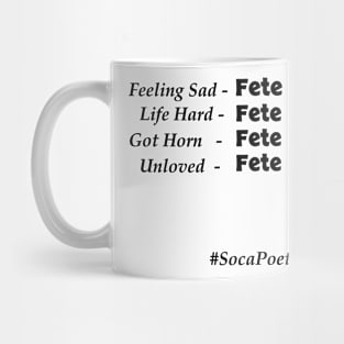 Fete It - Caribbean People Stress Relief - Soca Mode Mug